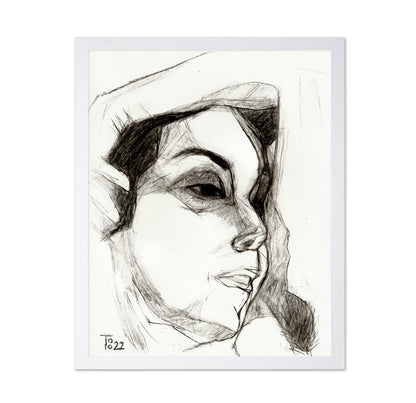 Side Face Sketch