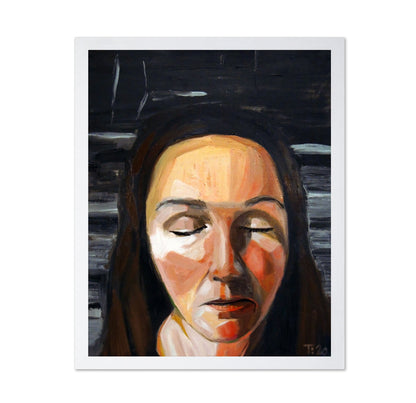Closed Eyes Portrait
