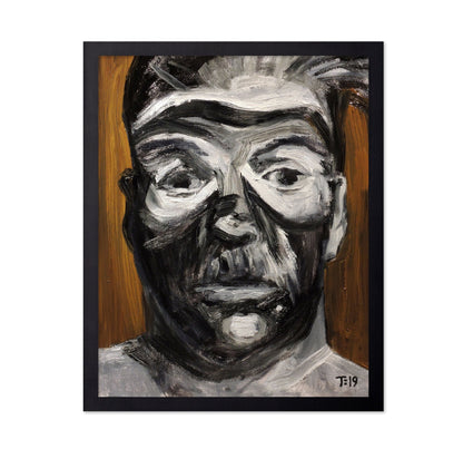 Monochrome Face Study