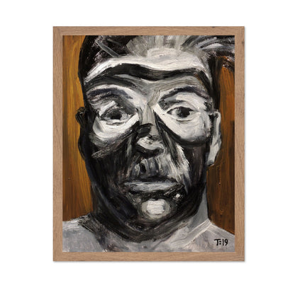 Monochrome Face Study