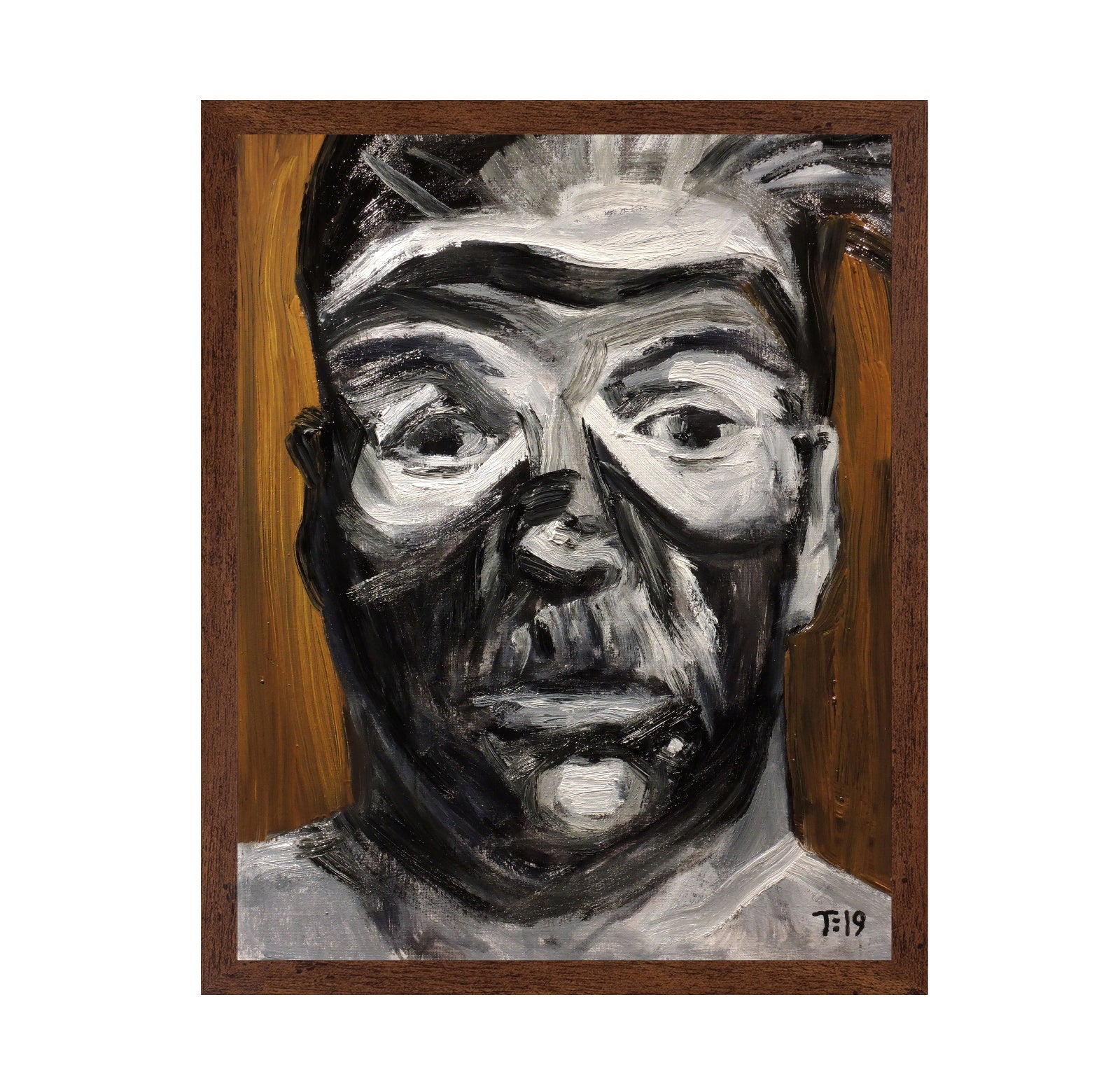 Monochrome Face Study