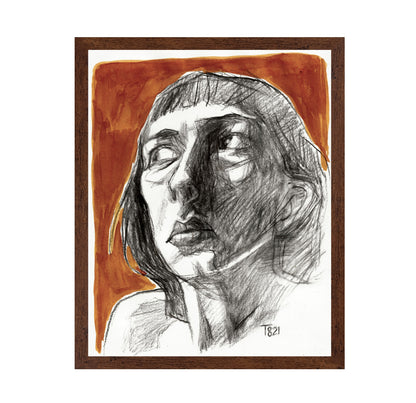 Side Gaze Sketch