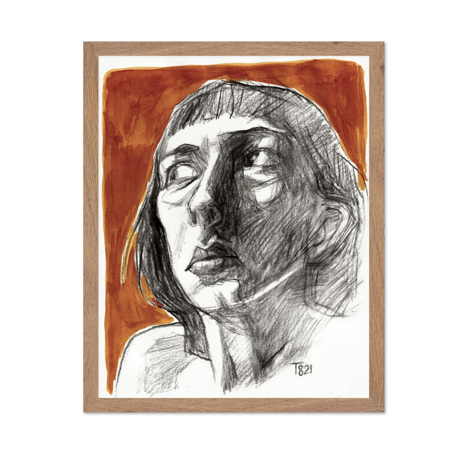 Side Gaze Sketch