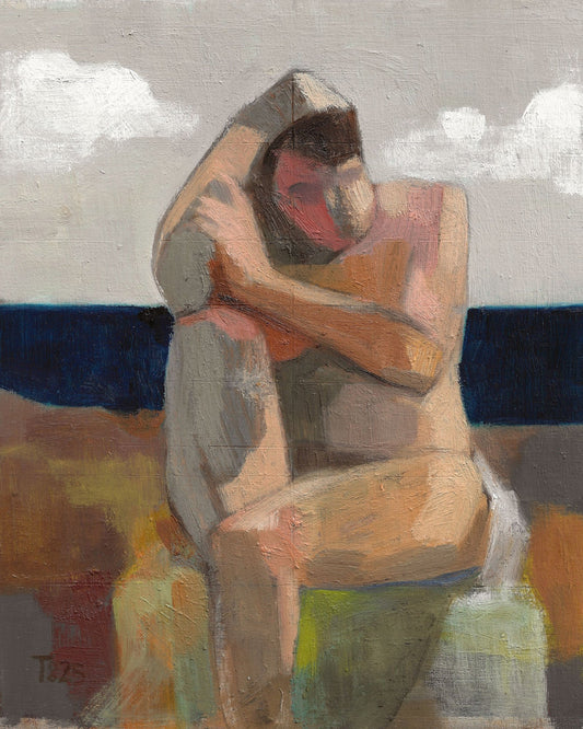 Seated Figure Embrace