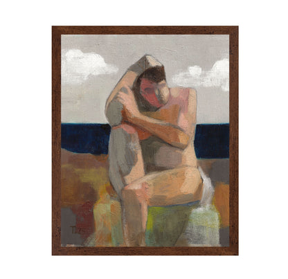 Seated Figure Embrace