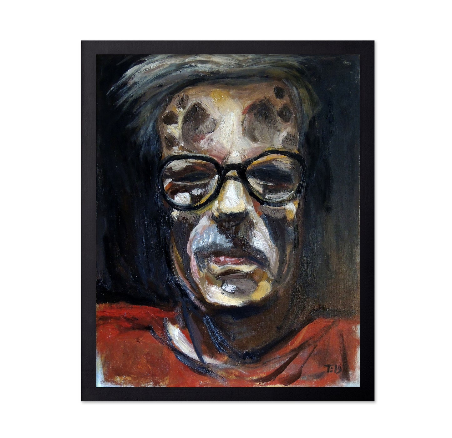Elder With Glasses
