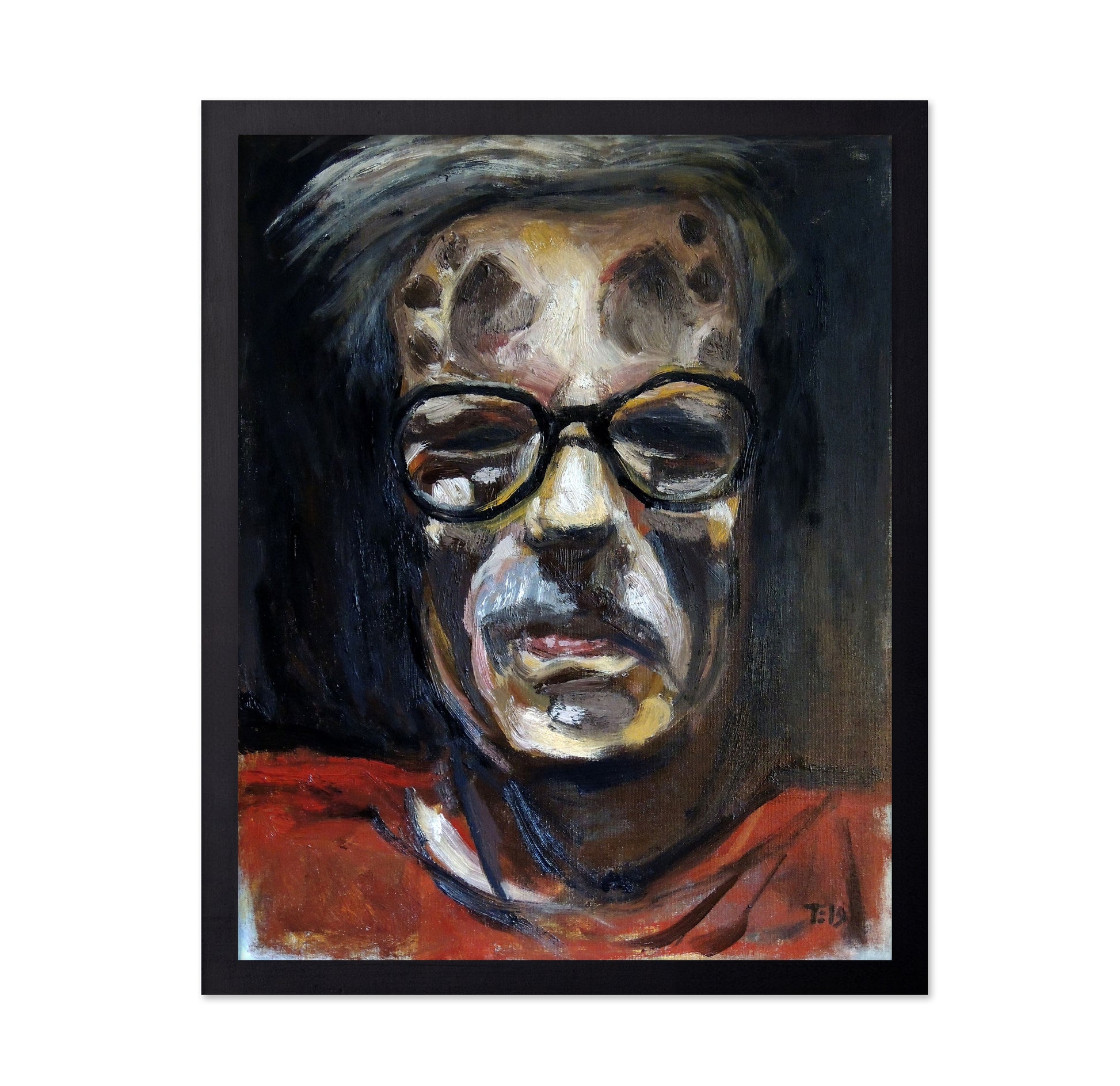 Elder With Glasses