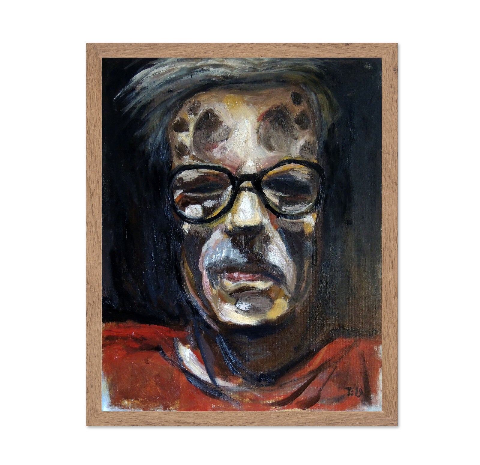 Elder With Glasses