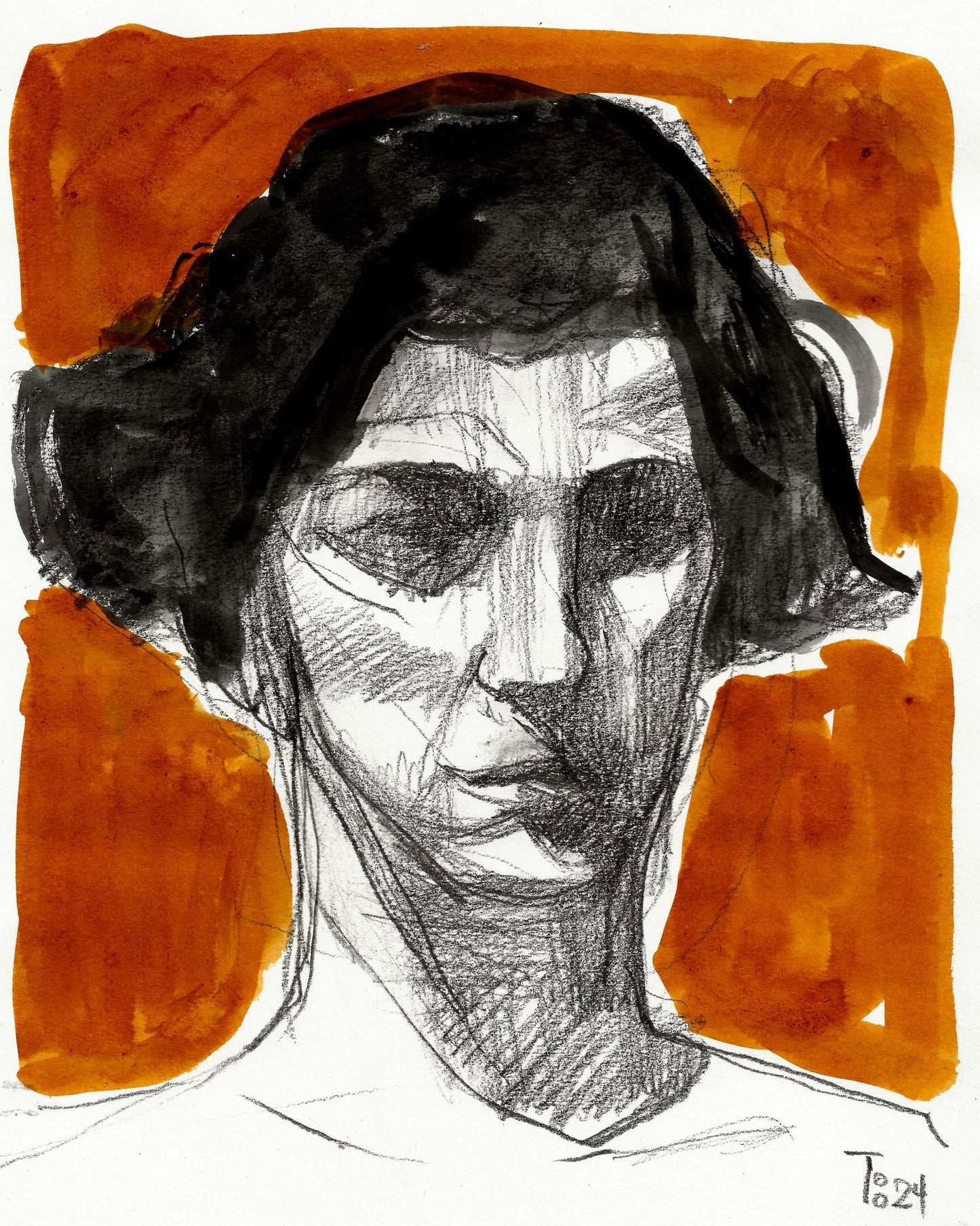 Bold Shadow Portrait