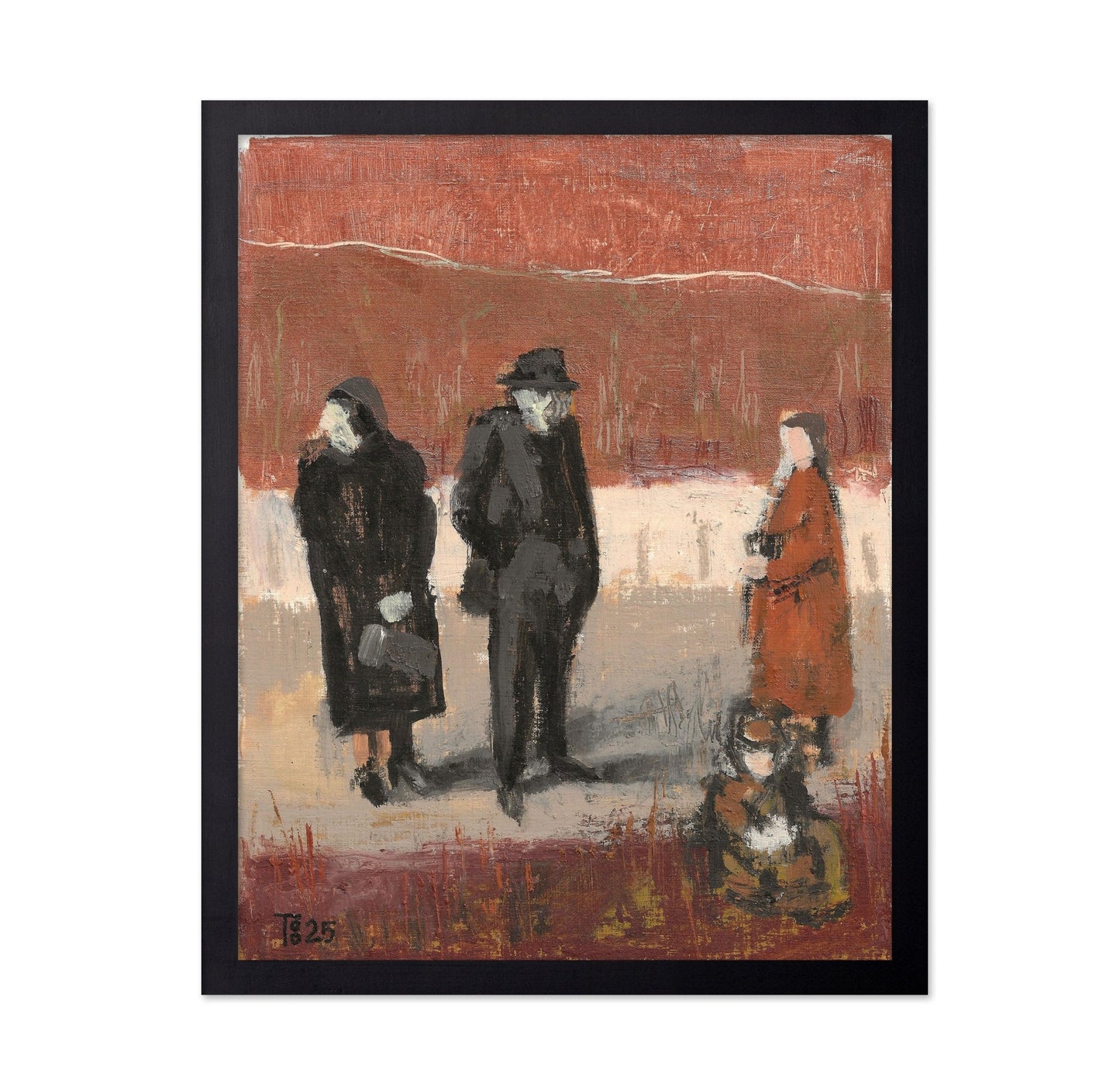 Street Figures Scene