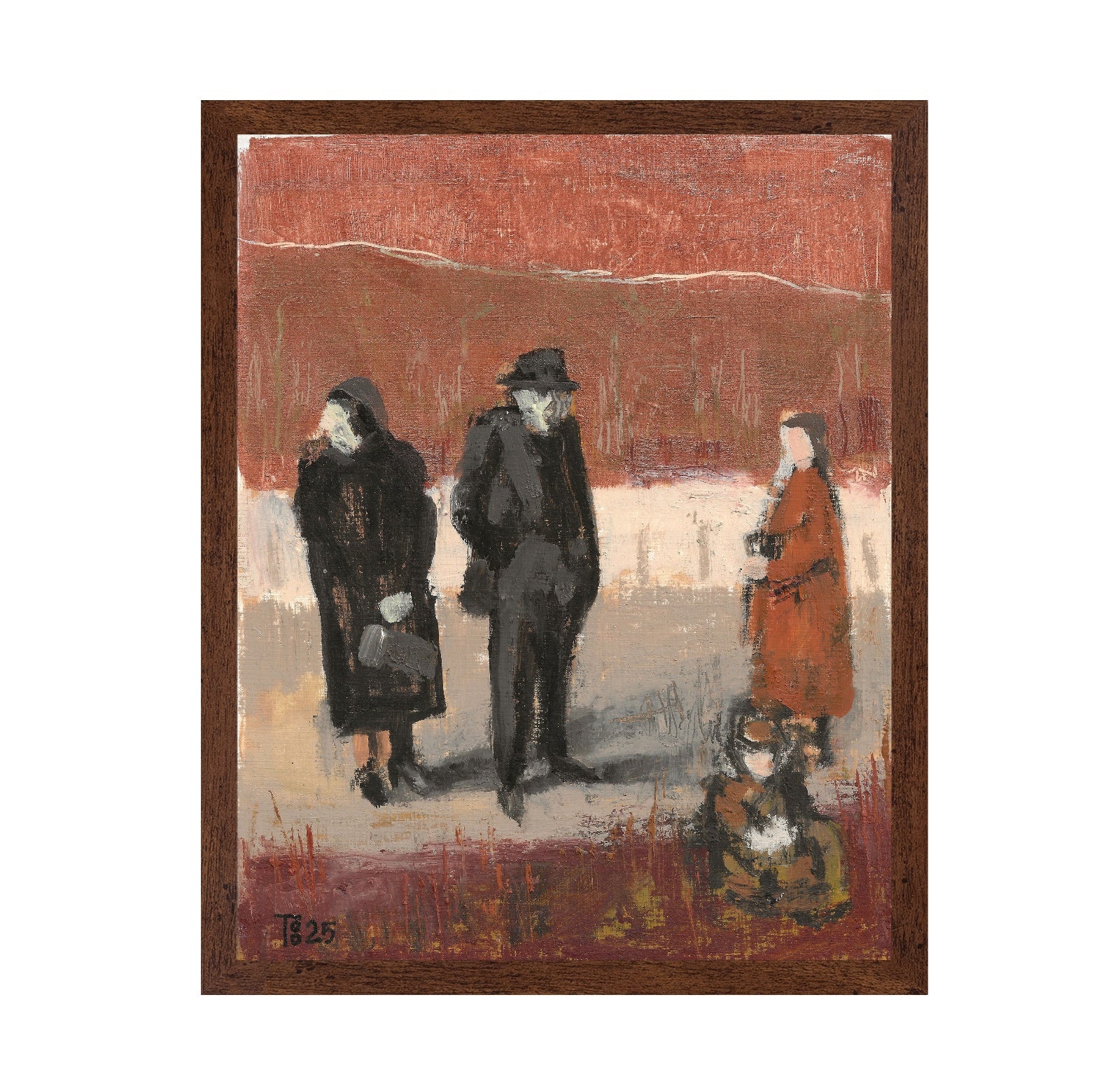 Street Figures Scene