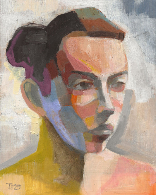 Color Block Portrait No2