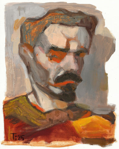 Bearded Profile Study