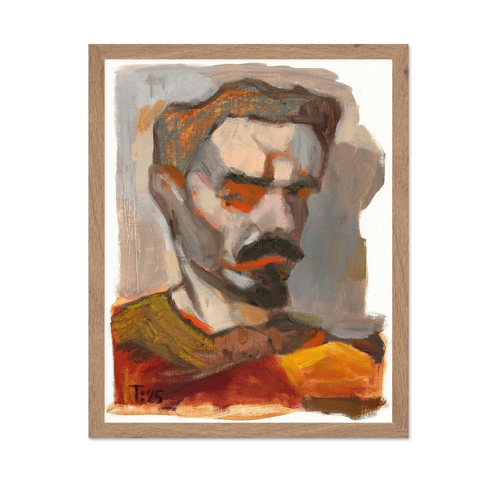 Bearded Profile Study
