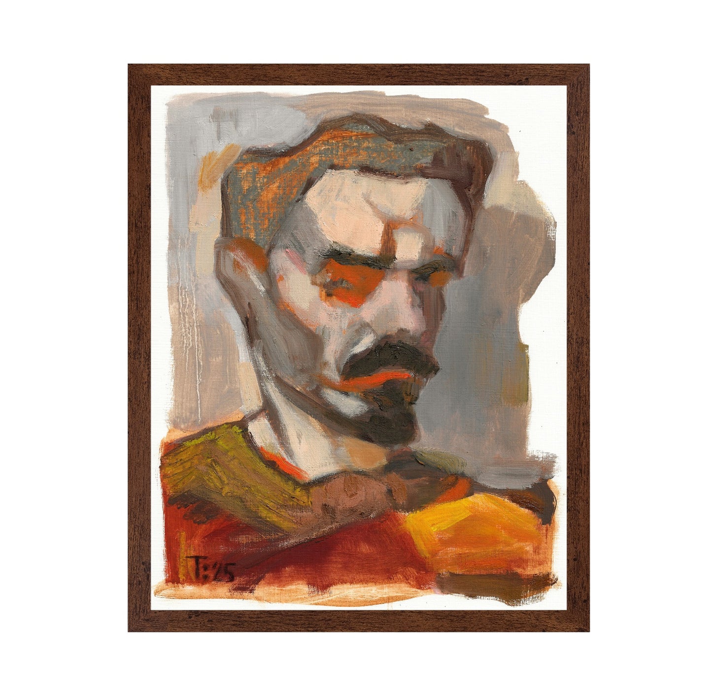 Bearded Profile Study