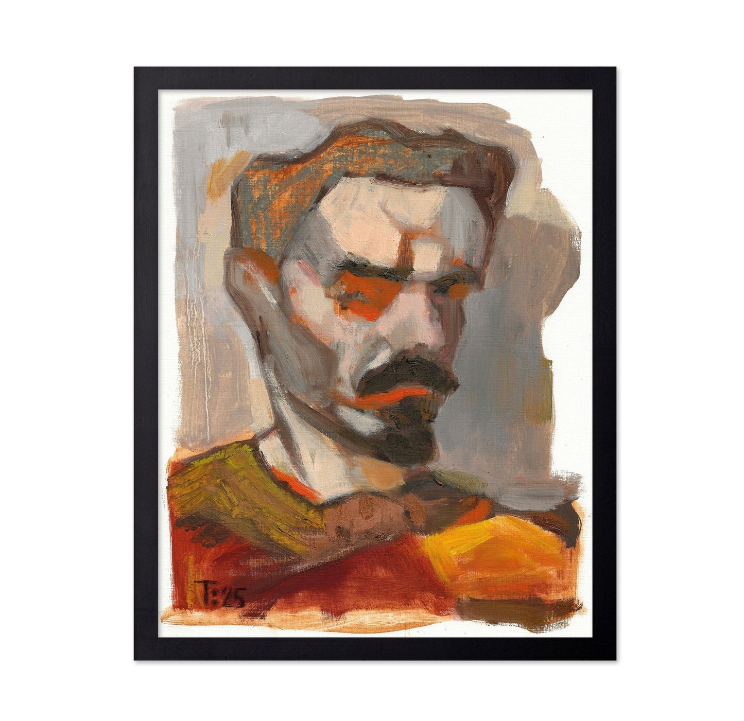 Bearded Profile Study