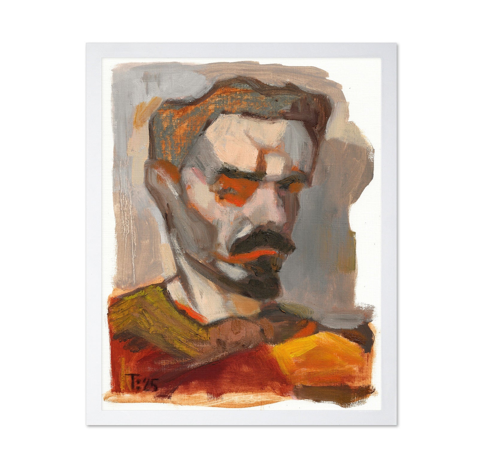 Bearded Profile Study