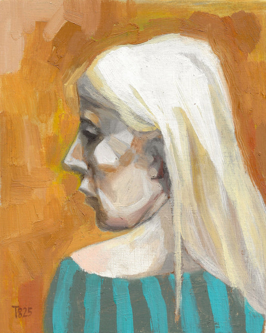 Blonde Side Portrait