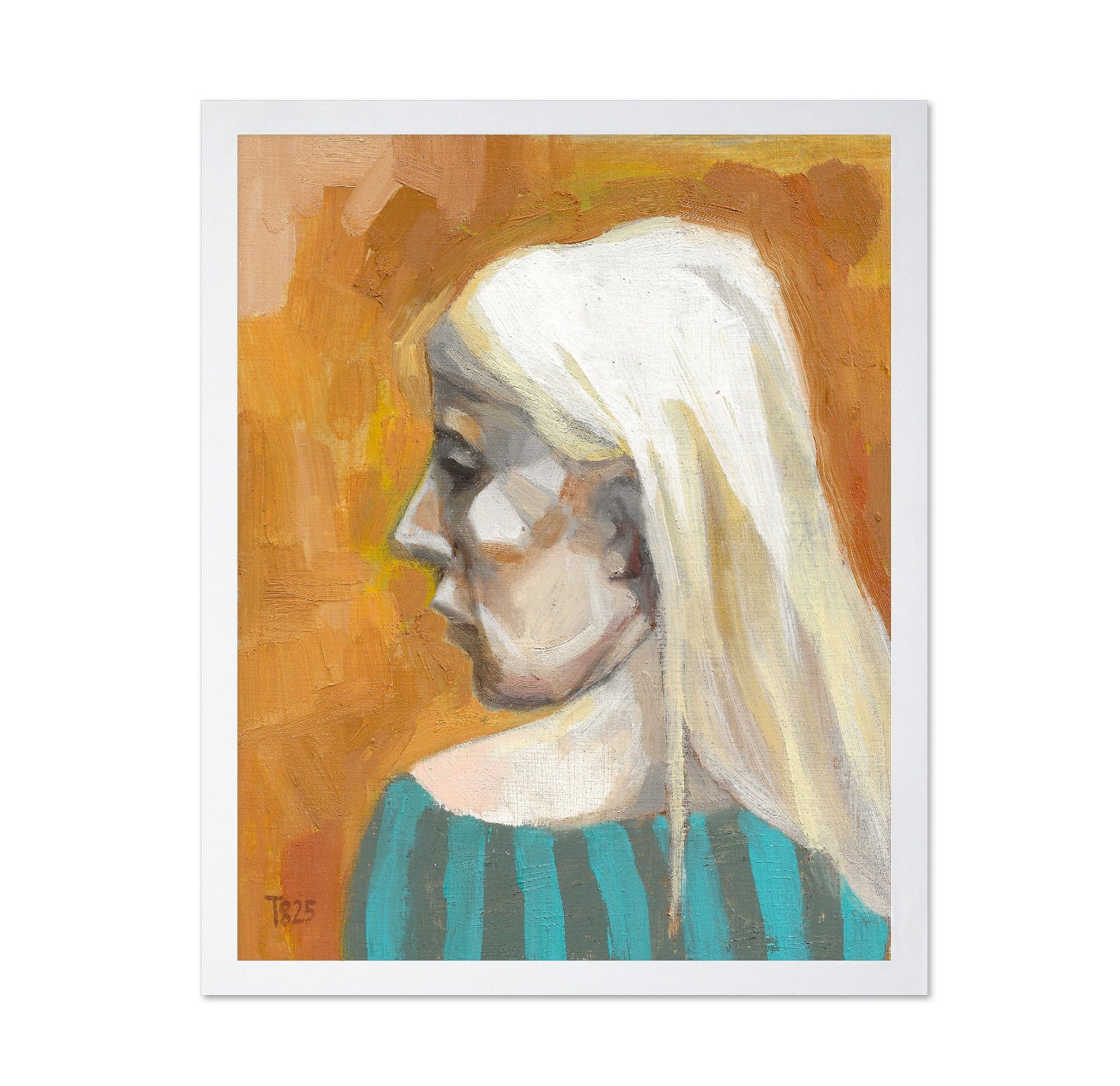 Blonde Side Portrait