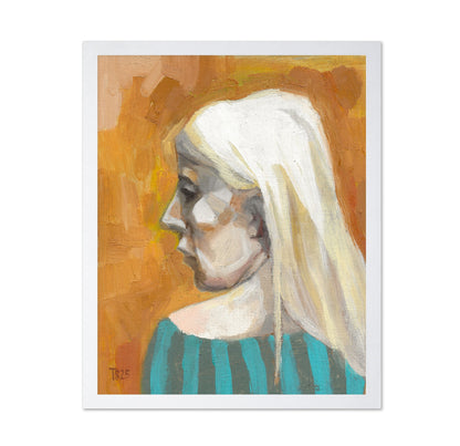 Blonde Side Portrait
