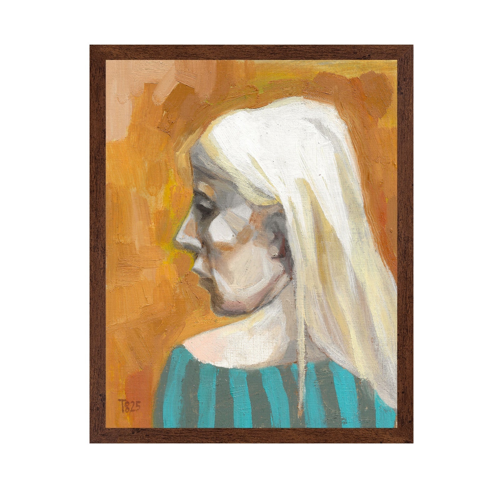 Blonde Side Portrait