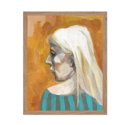Blonde Side Portrait