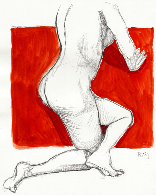 Red Figure Study No1