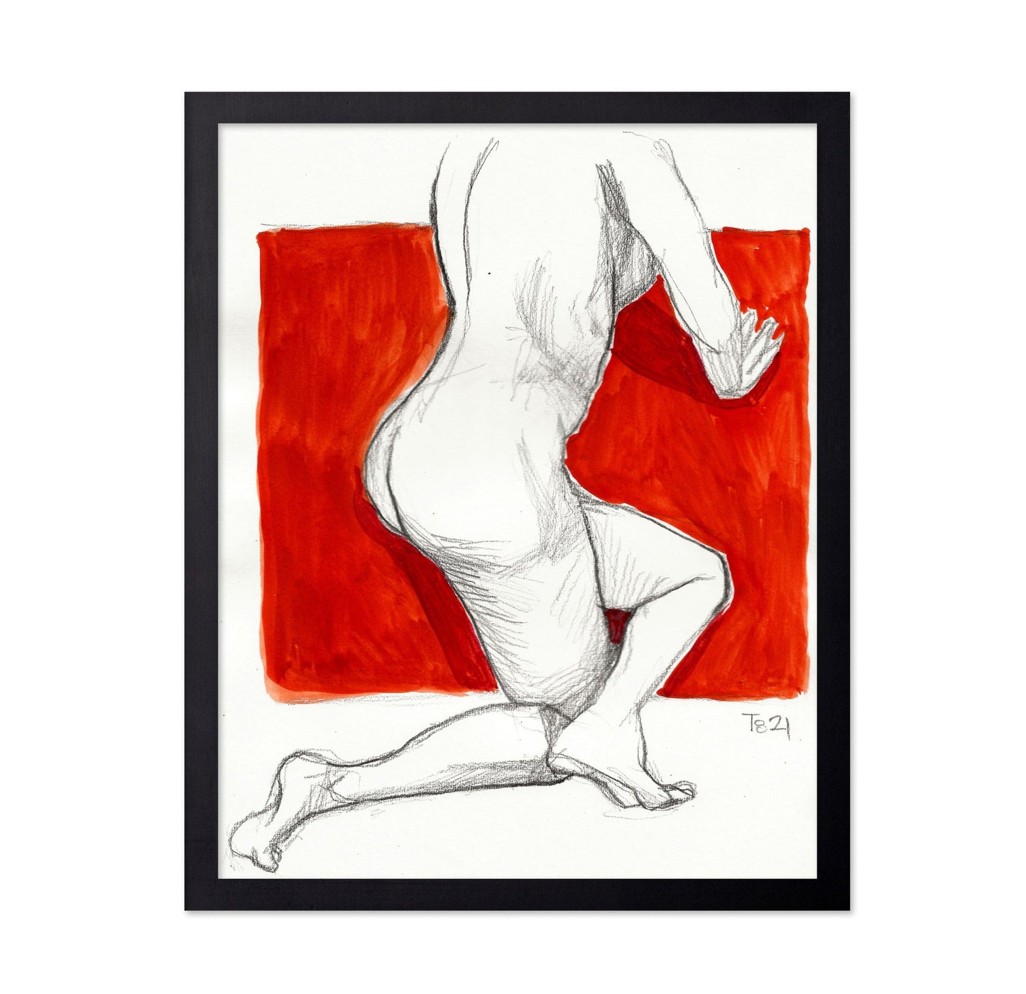Red Figure Study No1