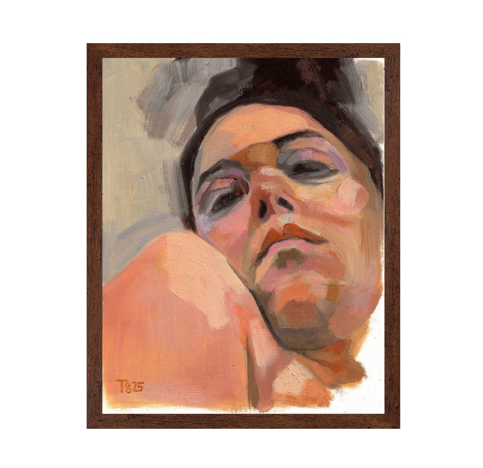 Looking Down Portrait