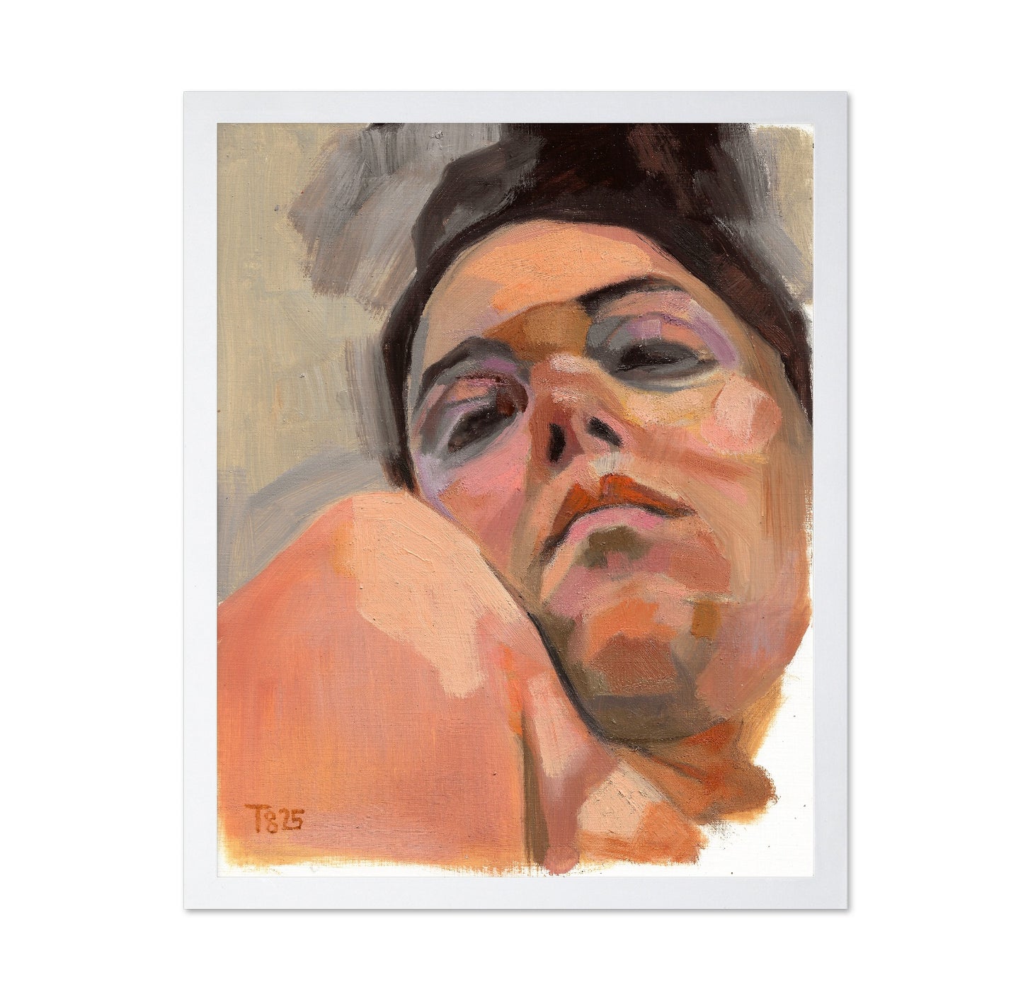 Looking Down Portrait