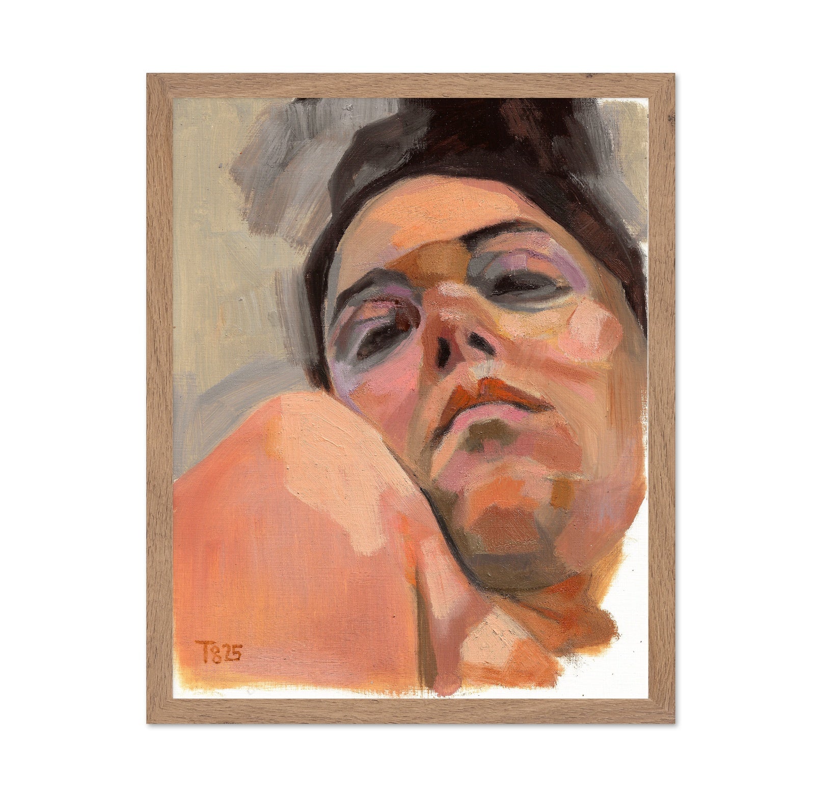 Looking Down Portrait