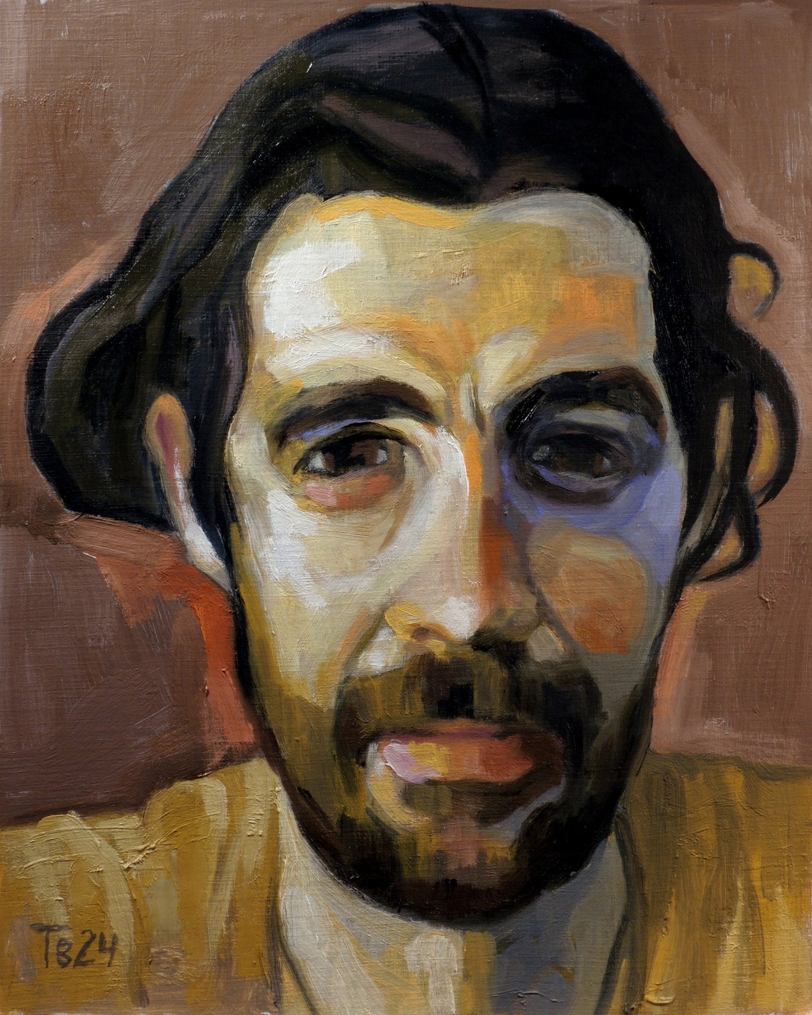 Bearded Man Portrait