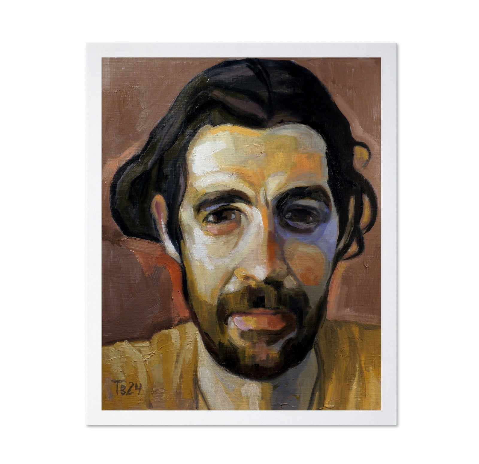 Bearded Man Portrait