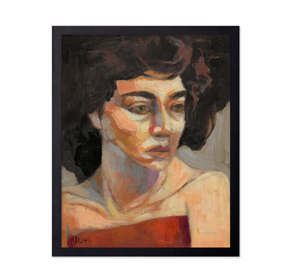 Expressive Woman Portrait