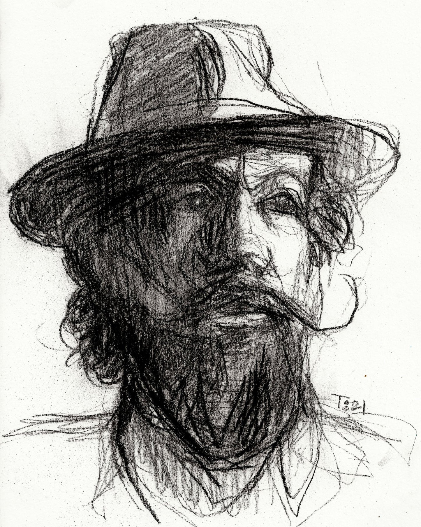 Bearded Man Sketch