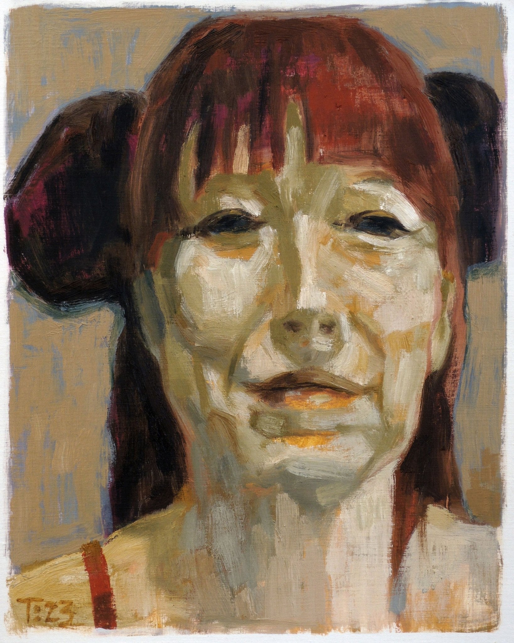 Woman Face Study