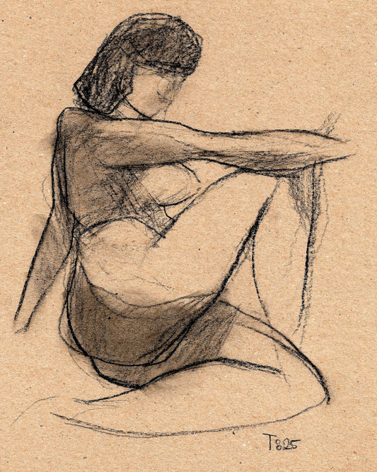 Seated Nude Sketch