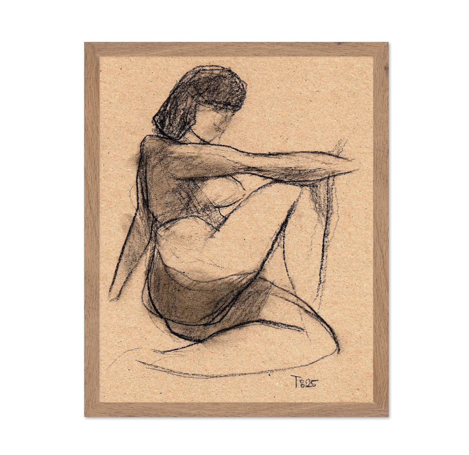 Seated Nude Sketch