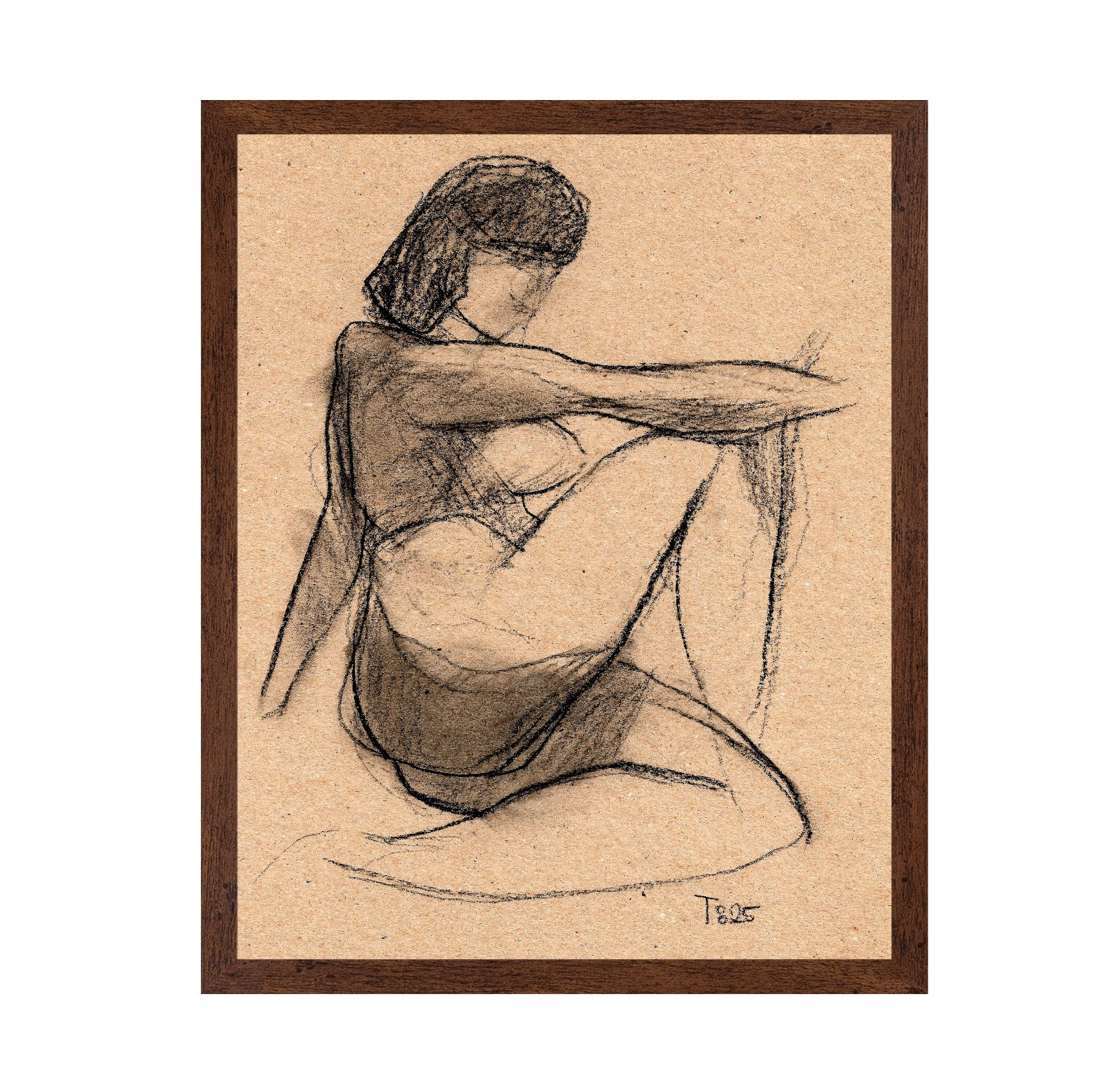 Seated Nude Sketch