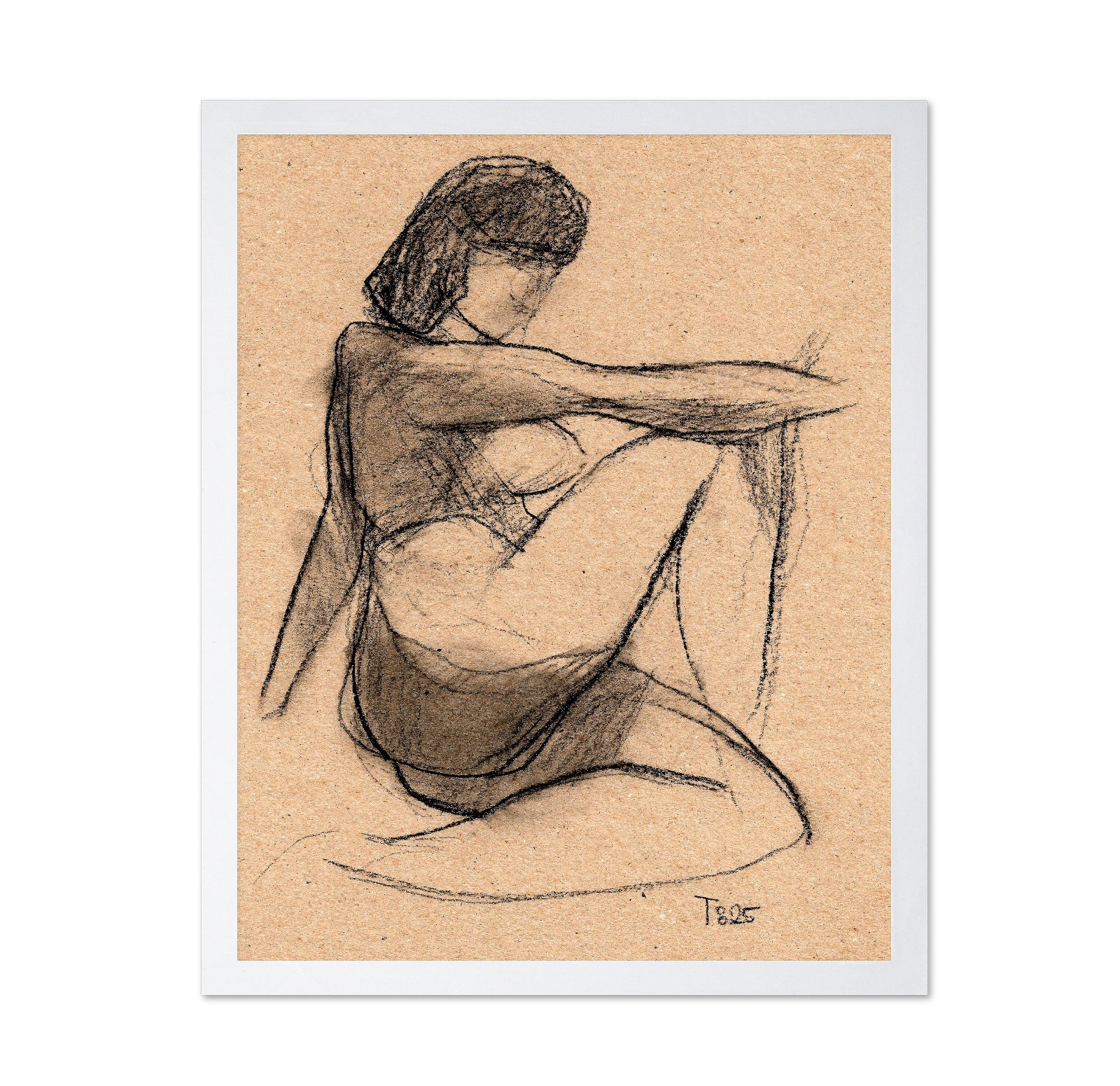 Seated Nude Sketch