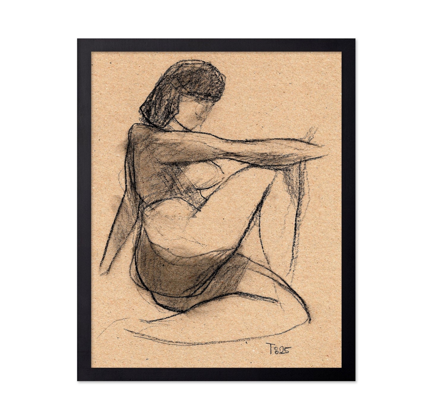 Seated Nude Sketch