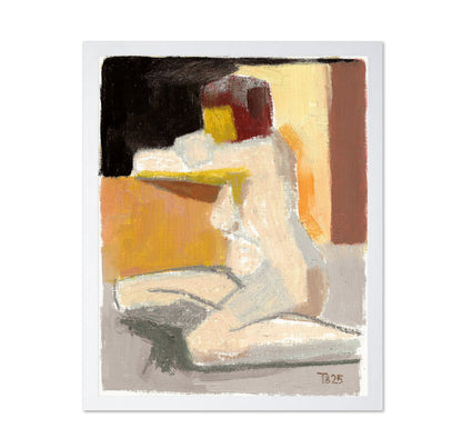 Seated Nude Abstract