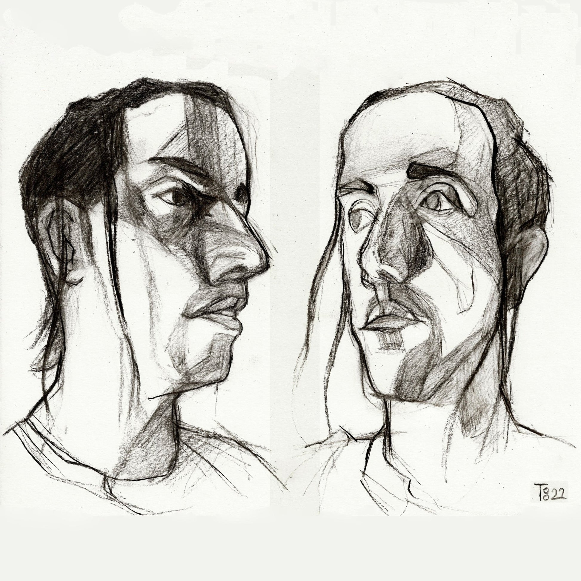 Dual Face Sketch