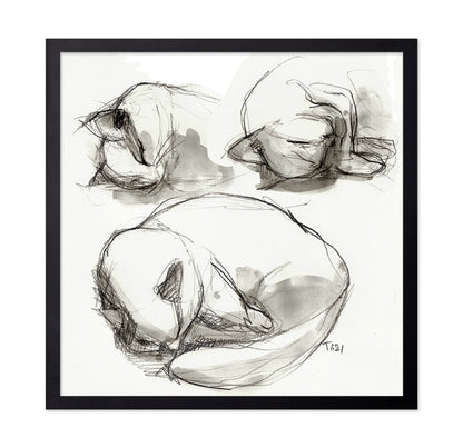 Seated Figure Studies