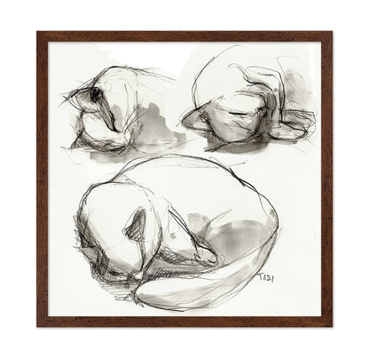 Seated Figure Studies