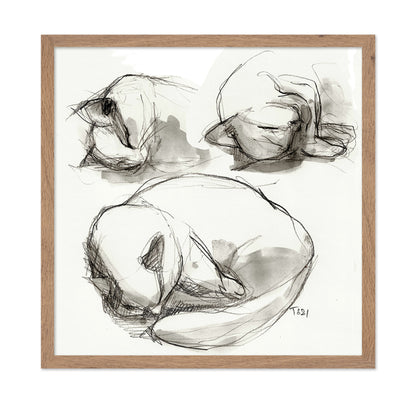 Seated Figure Studies