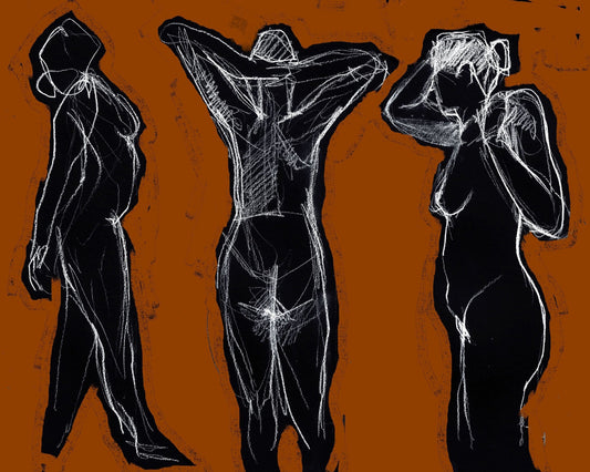 Three Figure Silhouettes