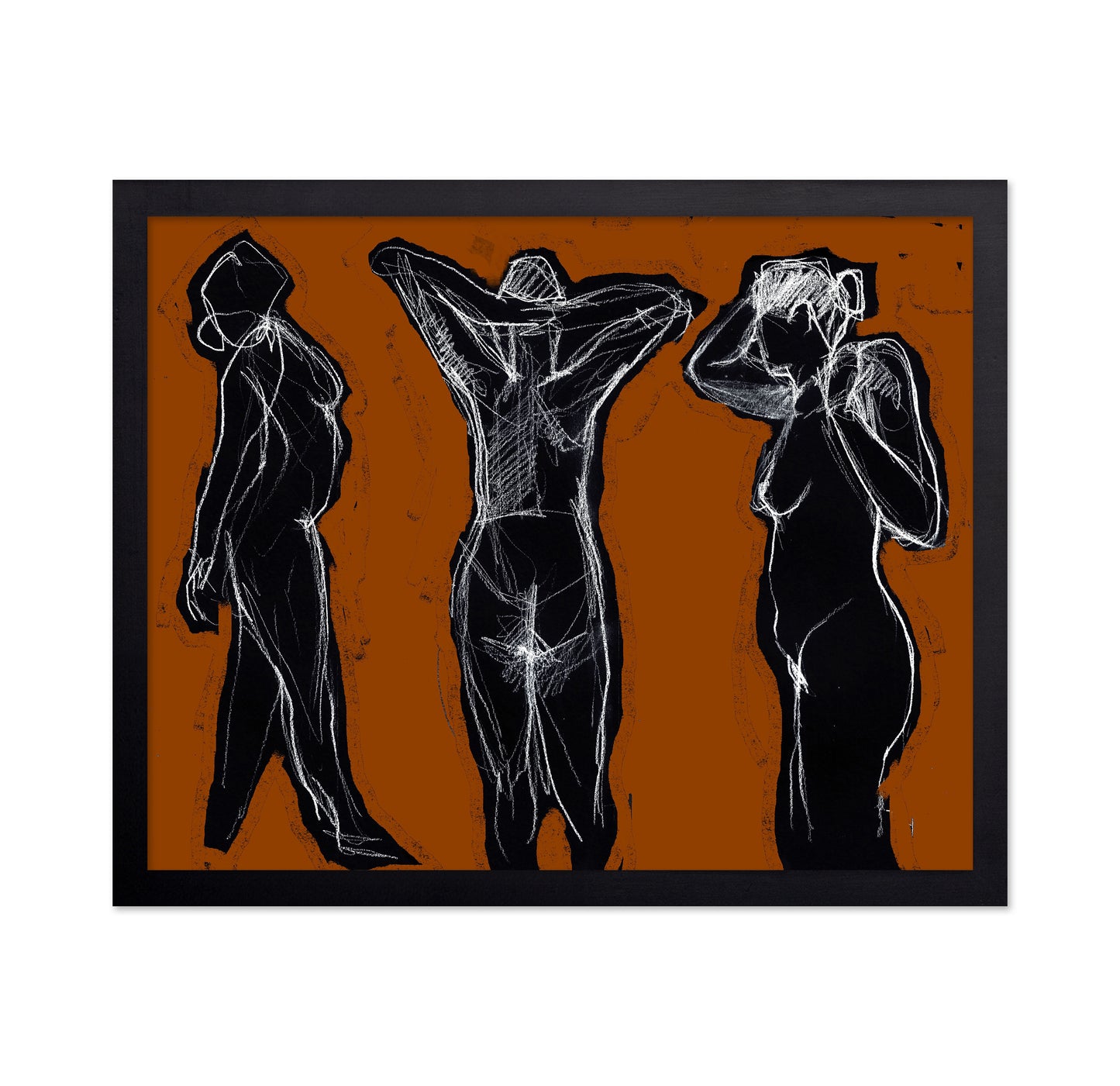 Three Figure Silhouettes