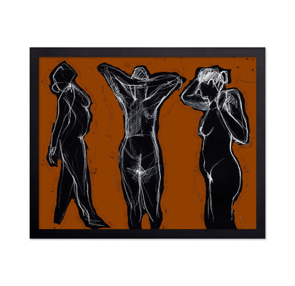 Three Figure Silhouettes