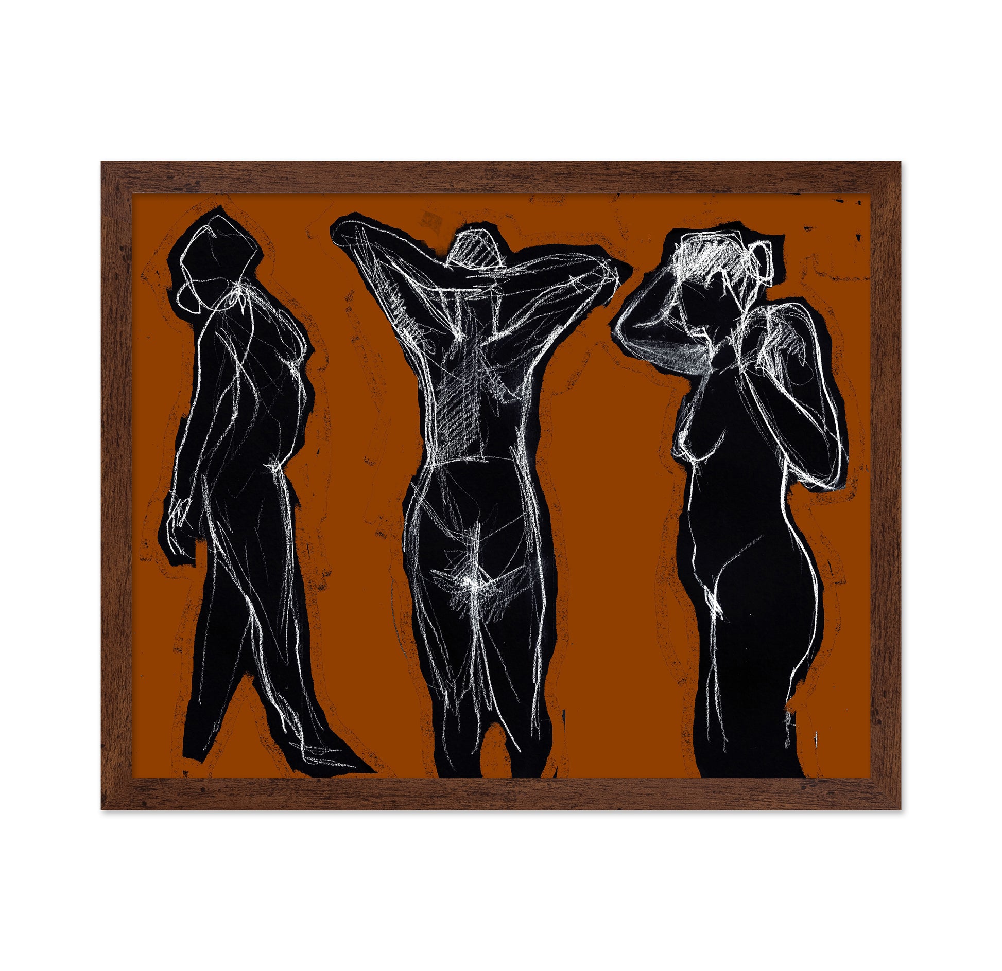 Three Figure Silhouettes